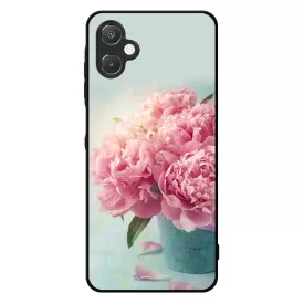 virágos tavaszi vintage rózsaszín rózsás Samsung Galaxy A06 tok