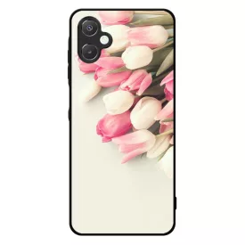 virágos tulipános tavaszi Samsung Galaxy A06 tok