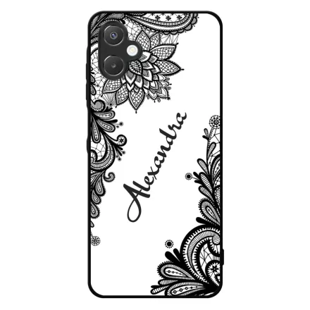 kérd a neveddel csipkés csajos Samsung Galaxy A06 tok