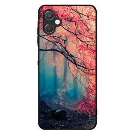 őszi erdős falevél természet Samsung Galaxy A06 tok