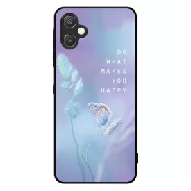 virágos tavaszi pillangós lepkés Samsung Galaxy A06 tok