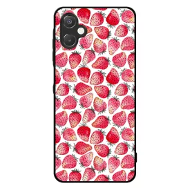 Strawberry BOOM - Eper mintás Samsung Galaxy A06 tok