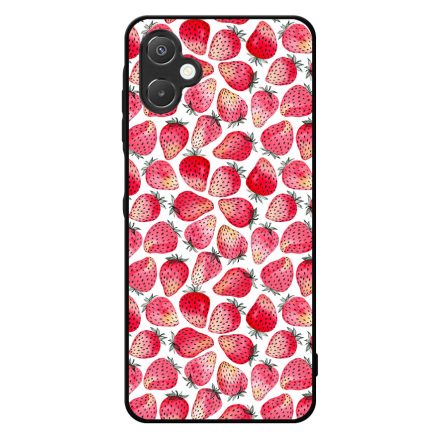 Strawberry BOOM - Eper mintás Samsung Galaxy A06 tok