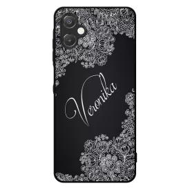 Kérd a neveddel - Matyó magyar mintás hungarian folk Samsung Galaxy A06 tok