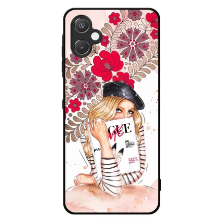 Matyó & Fashion Girl magyar mintás hungarian folk Samsung Galaxy A06 tok