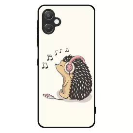 Csak a zene - Sünis sündisznós Samsung Galaxy A06 tok