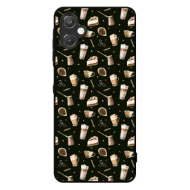 Coffee & Café kávés őszi Samsung Galaxy A06 tok