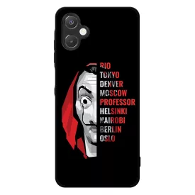 Mask - the Names - A Nagy Pénzrablás - la casa de papel Samsung Galaxy A06 tok