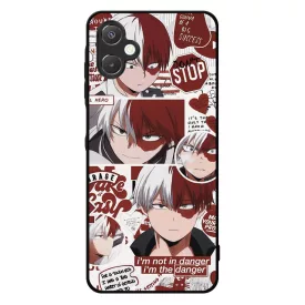 Todoroki Aesthetic - mha - my hero academia boku no Samsung Galaxy A06 tok