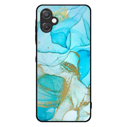 Ocean Blue Gold marvanyos marvany mintas Samsung Galaxy A06 tok