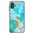 Ocean Blue Gold marvanyos marvany mintas Samsung Galaxy A06 tok