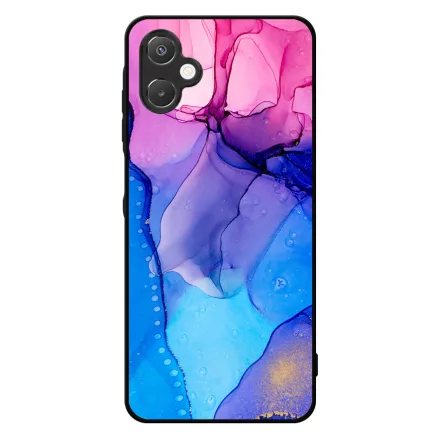 Blue Pink Gradient Ink kek rozsaszin marvanyos Samsung Galaxy A06 tok