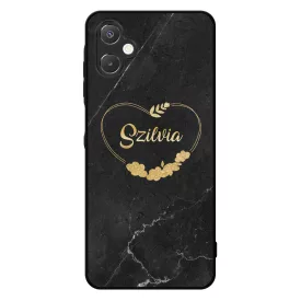 marble marvany mintas Heart szivecskes Samsung Galaxy A06 tok