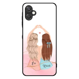 BFF Heart Best Friends forever legjobb baratnos Samsung Galaxy A06 tok