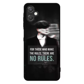 Tommy Shelby No rules idezet peaky blinders Samsung Galaxy A06 tok