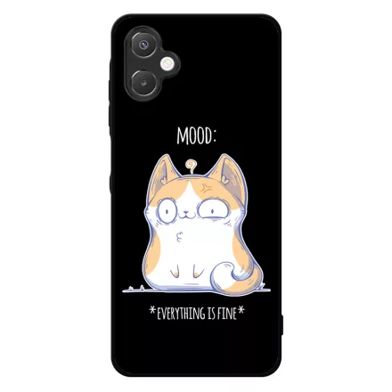 Cat Mood cicas macskas this is fine Samsung Galaxy A06 tok