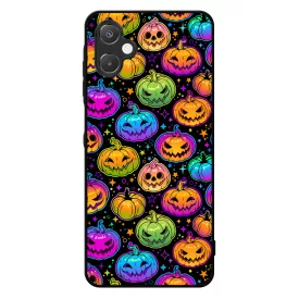 Colored Pumpkins - Halloween Samsung Galaxy A06 tok