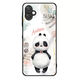 Édes kis Panda - Téli mintás Samsung Galaxy A06 tok