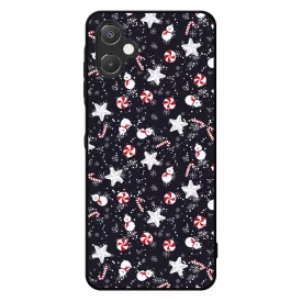 Cuki karácsonyi díszek mintás Samsung Galaxy A06 tok