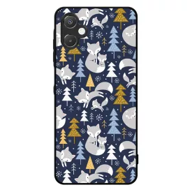 Tündéri Karácsonyi róka mintás Samsung Galaxy A06 tok