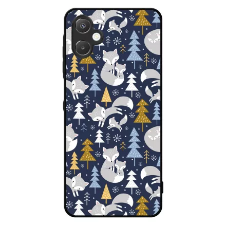 Tündéri Karácsonyi róka mintás Samsung Galaxy A06 tok