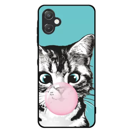 Bubble Cat - cica mintás Samsung Galaxy A06 tok