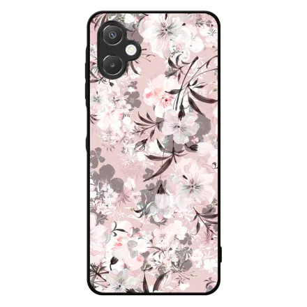 Puderpink tavaszi viragos Samsung Galaxy A06 tok
