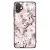 Puderpink tavaszi viragos Samsung Galaxy A06 tok