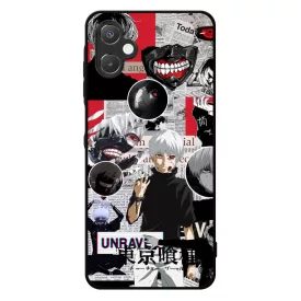 Tokyo Ghoul - Kaneki Ken Aesthetic RED Samsung Galaxy A06 tok