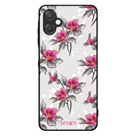 Szépséges pink virágok Samsung Galaxy A06 tok