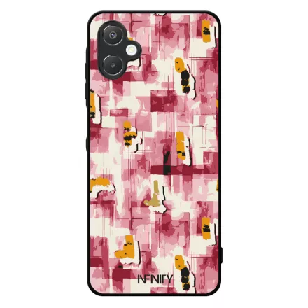 Művészi tavaszi méhecskék Samsung Galaxy A06 tok