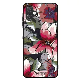 Csodaszép hatalmas virág Art Samsung Galaxy A06 tok