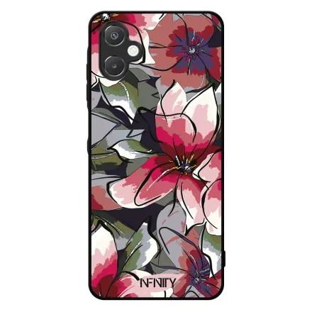 Csodaszép hatalmas virág Art Samsung Galaxy A06 tok