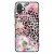 Pink virágos leopárd Samsung Galaxy A06 tok