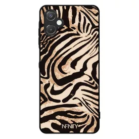 Különleges tigris mintás Samsung Galaxy A06 tok