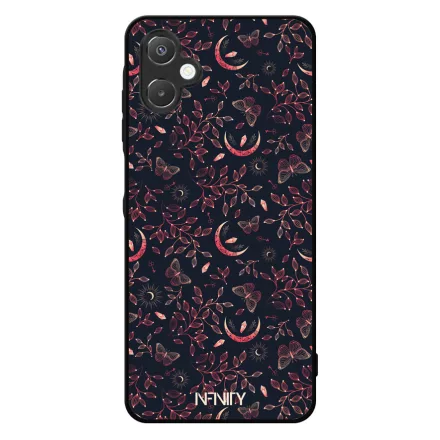 Pink hold és pillangó Samsung Galaxy A06 tok