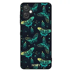 Türkiz mágikus lepkék Samsung Galaxy A06 tok