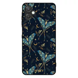 Misztikus kékarany lepke Samsung Galaxy A06 tok