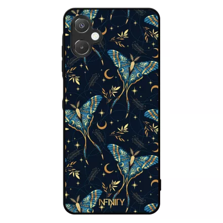 Misztikus kékarany lepke Samsung Galaxy A06 tok