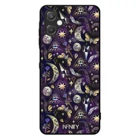 Mágikus szimbólumok - Lila Samsung Galaxy A06 tok