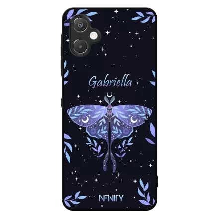 Kérd a neveddel - mágikus lepke Samsung Galaxy A06 tok