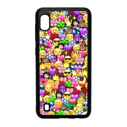 emoji Samsung Galaxy A10 fekete tok