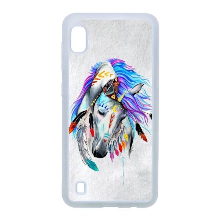lovas indián ló art művészi native Samsung Galaxy A10 átlátszó tok