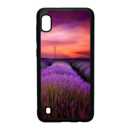 levendula levendulás levander lavender provence Samsung Galaxy A10 fekete tok
