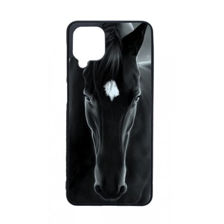 lovas fekete ló Samsung Galaxy A12 tok
