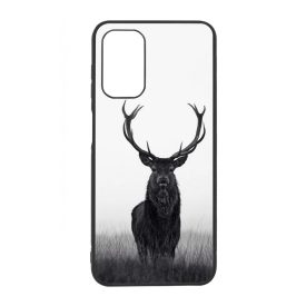 szarvas szarvasos agancs őszi fehér Samsung Galaxy A13 4G tok