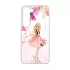 virágos fashion menyasszony párizs paris eiffel torony tavaszi Samsung Galaxy A14 4G/5G tok