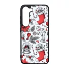 téli karácsonyi mintás textúra Samsung Galaxy A14 4G/5G tok