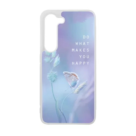 virágos tavaszi pillangós lepkés Samsung Galaxy A14 4G/5G tok