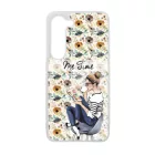 Én időm csajos őszi mintás Samsung Galaxy A14 4G/5G tok